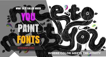 The Art of Typography: Painting Fonts and Lettering Techniques