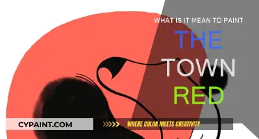 Exploring the Fun History of "Paint the Town Red