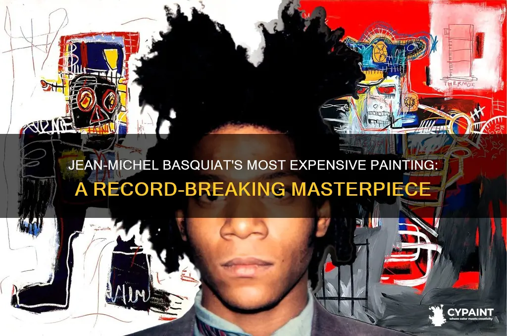 what is jean michel basquiat most expensive painting