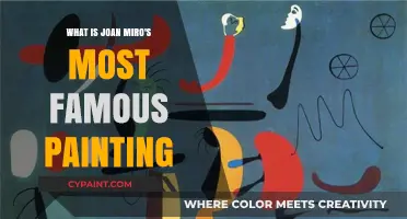 Joan Miró's Masterpiece: Unveiling His Most Iconic Painting