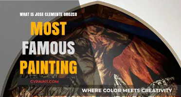 Jose Clemente Orozco's Iconic Masterpiece: Unveiling His Most Famous Painting