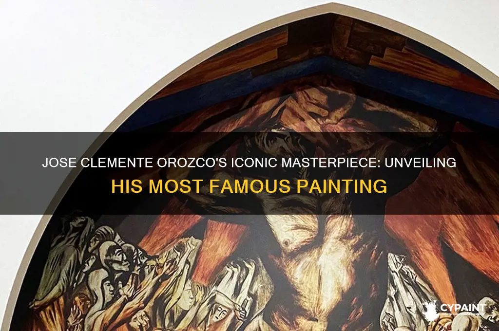 what is jose clemente orozco most famous painting