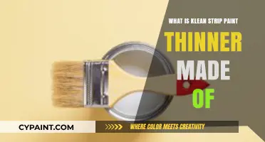 Understanding Klean Strip Paint Thinner: Ingredients and Composition Explained