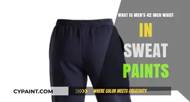 Decoding Men's Sweatpants Sizes: What Does a 42-Inch Waist Mean?