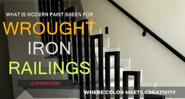 Best Paint Sheen for Wrought Iron Railings