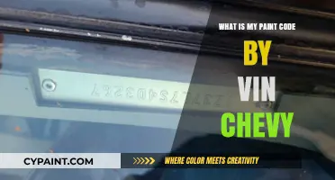 How to Find Your Chevy Paint Code Using the VIN