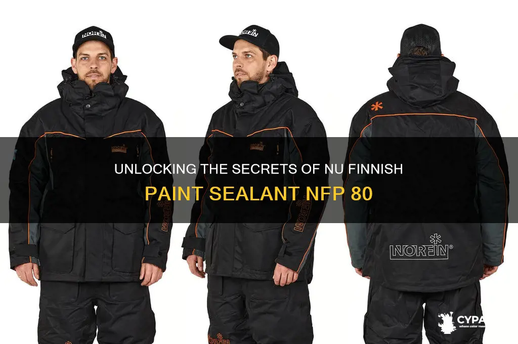 what is nu finnish paint sealant nfp 80