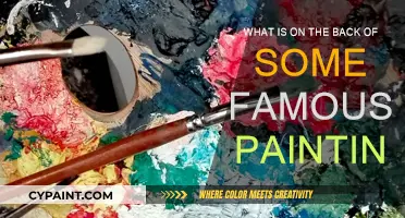 Famous Paintings: Secrets on the Back