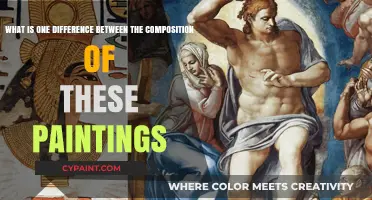 Exploring Artistic Distinctions: A Comparative Analysis of Painting Compositions