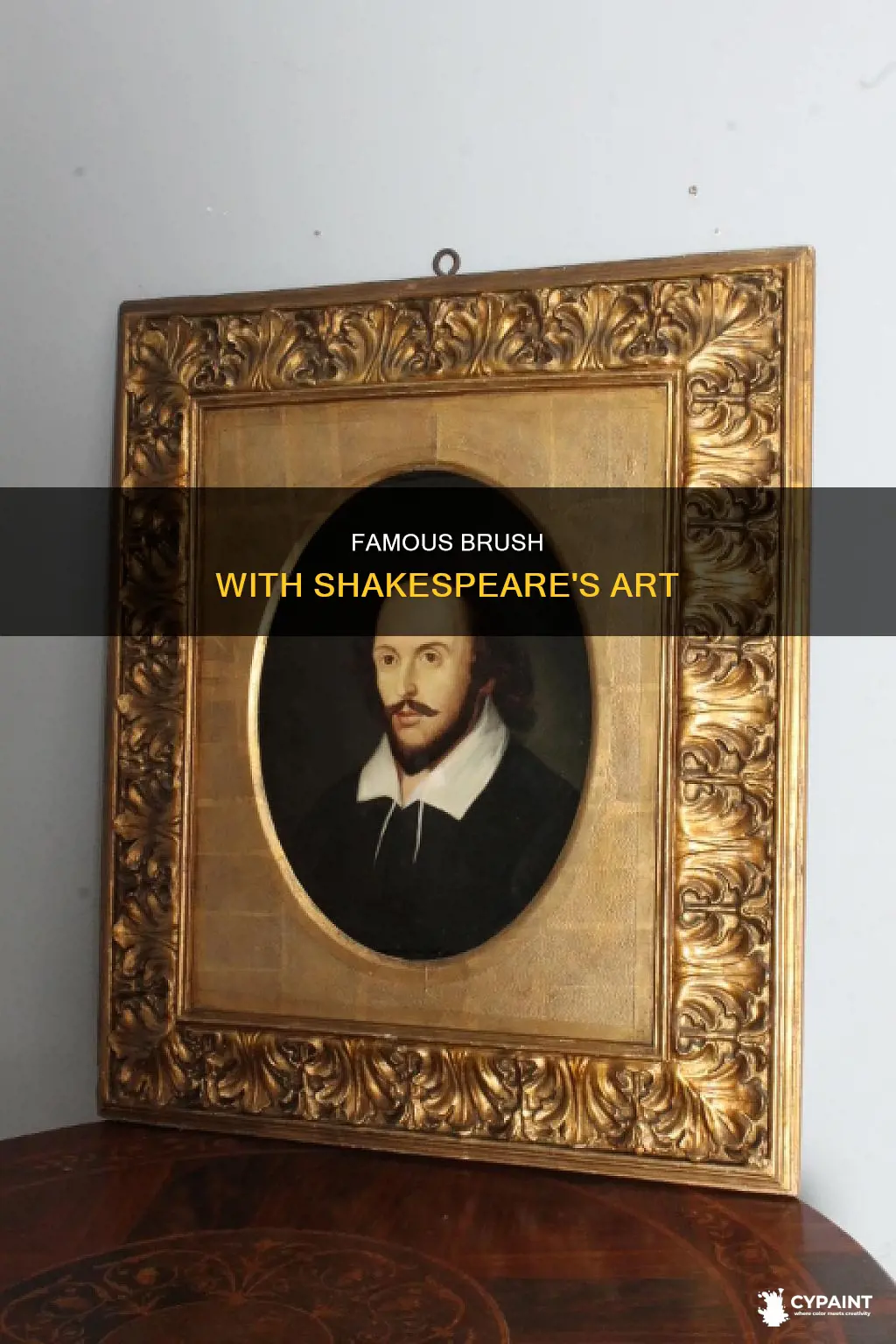 what is one of william shakespeares most famous paintings