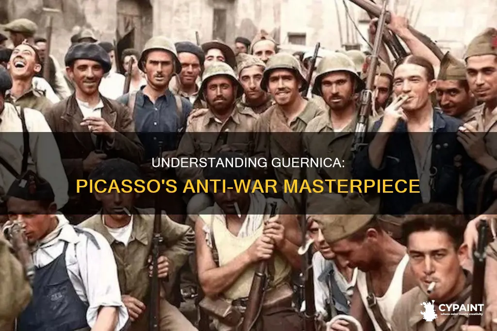 what is pablo picassos painting the guernico subject matter