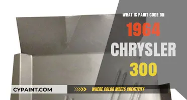 Decoding the 1964 Chrysler 300's Paint Code: A Comprehensive Guide