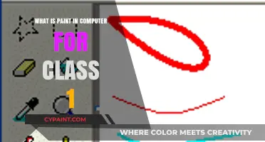 Understanding Paint: A Simple Computer Tool for Class 1 Students