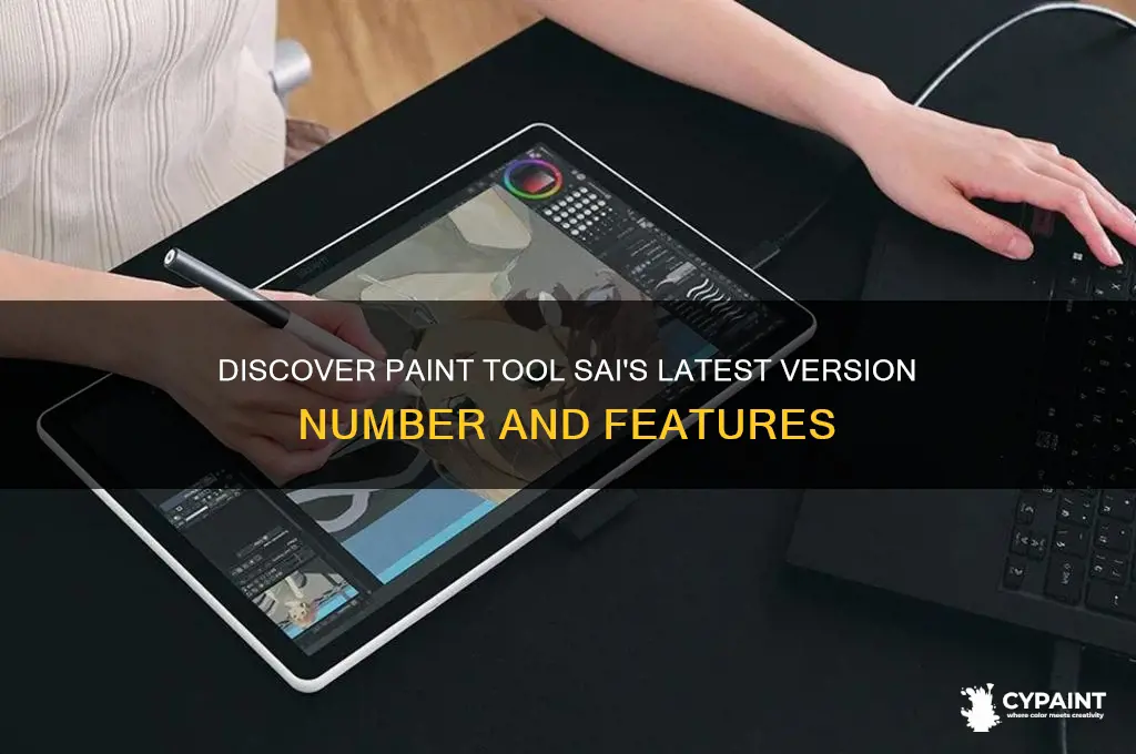 what is paint tool sai current version number