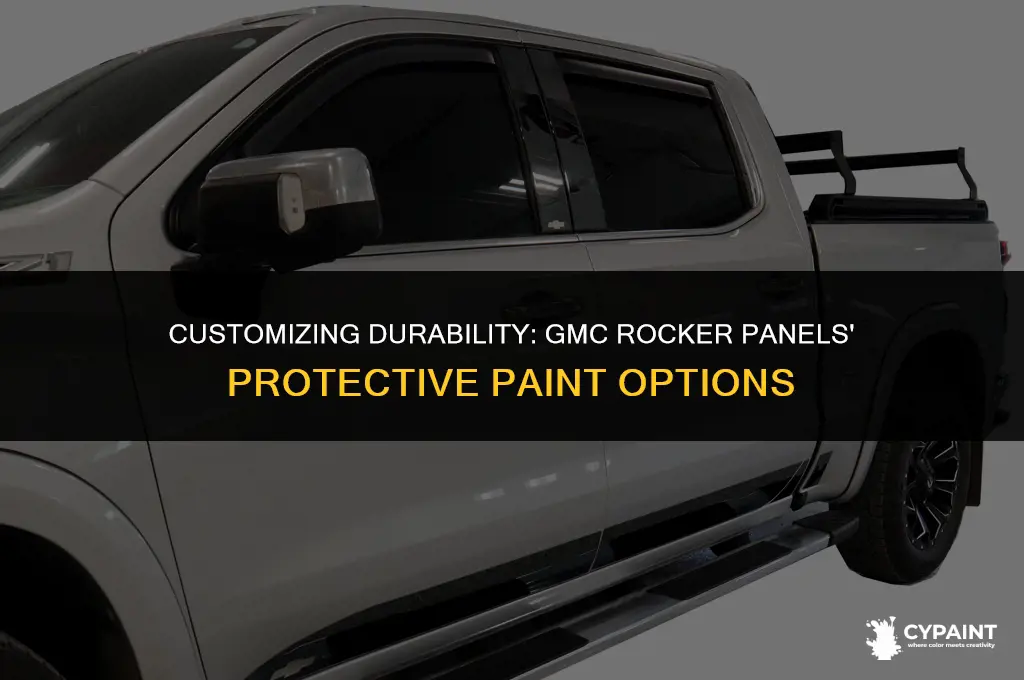 what is painted on gmc rocker panel to protect them