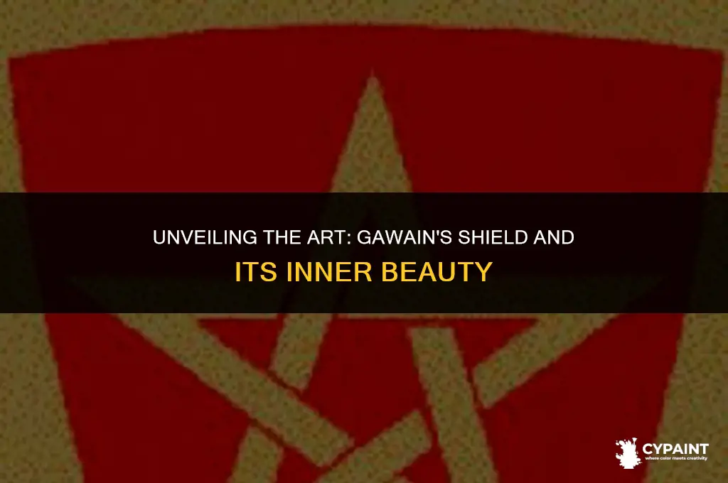 what is painted on the inside of gawain