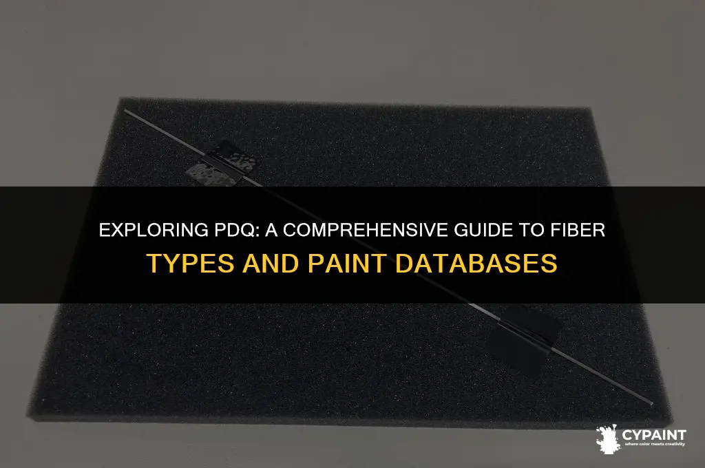 what is pdq a type of fiber a paint database