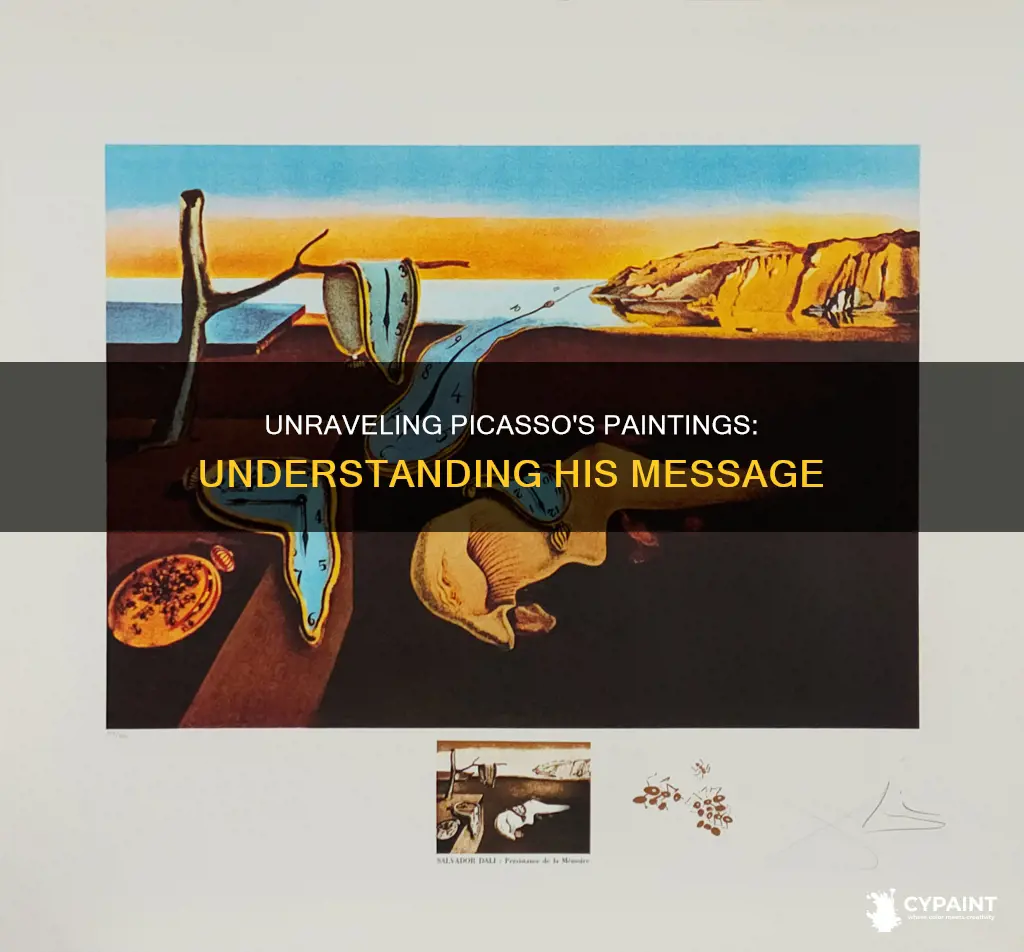 what is picasso trying to say in his paintings