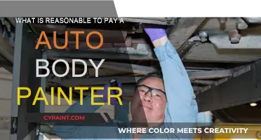 Auto Body Painter: How Much Should You Pay?
