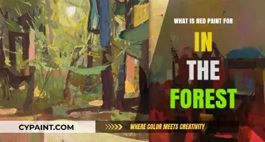 Red Paint in the Forest: Unveiling Its Surprising Purpose and Uses