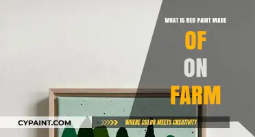 Farm Red Paint Ingredients: Unveiling the Composition and Uses