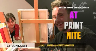 Unveiling the Cost: Rental Fees for Bar at Paint Nite Revealed