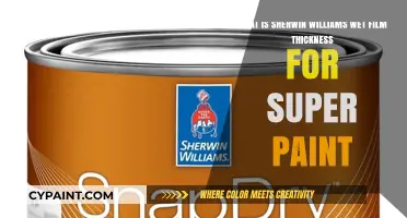 Unveiling the Optimal Wet Film Thickness for Sherwin-Williams Super Paint