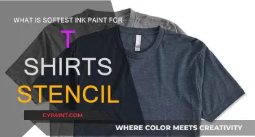 The Softest Ink Paint for T-Shirt Stencils