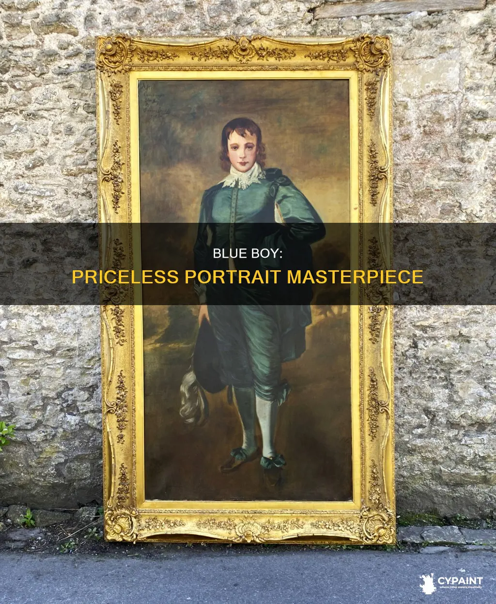 what is tge original blue boy painting valued at