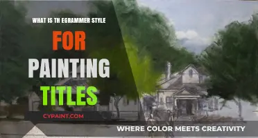 Mastering Grammar Style for Painting Titles: A Comprehensive Guide
