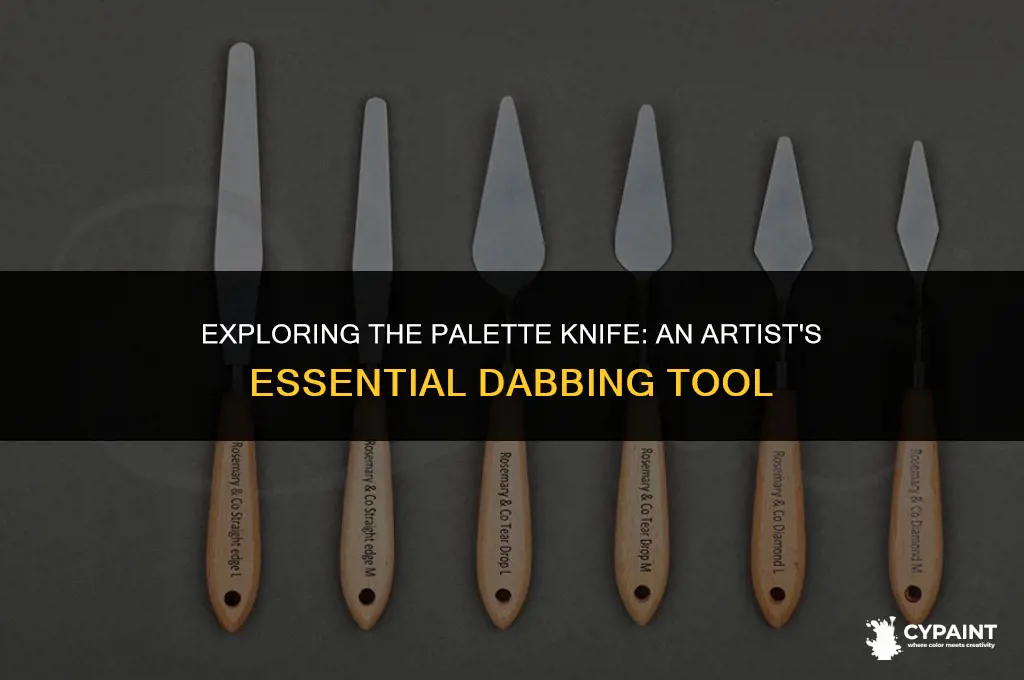 what is that artist thing that hold dabs of paint