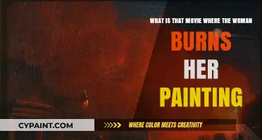 The Art of Destruction: A Cinematic Exploration of Burning Paintings