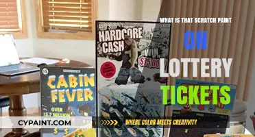 Scratch Paint on Lottery Tickets: Uncovering the Mystery Behind the Coating