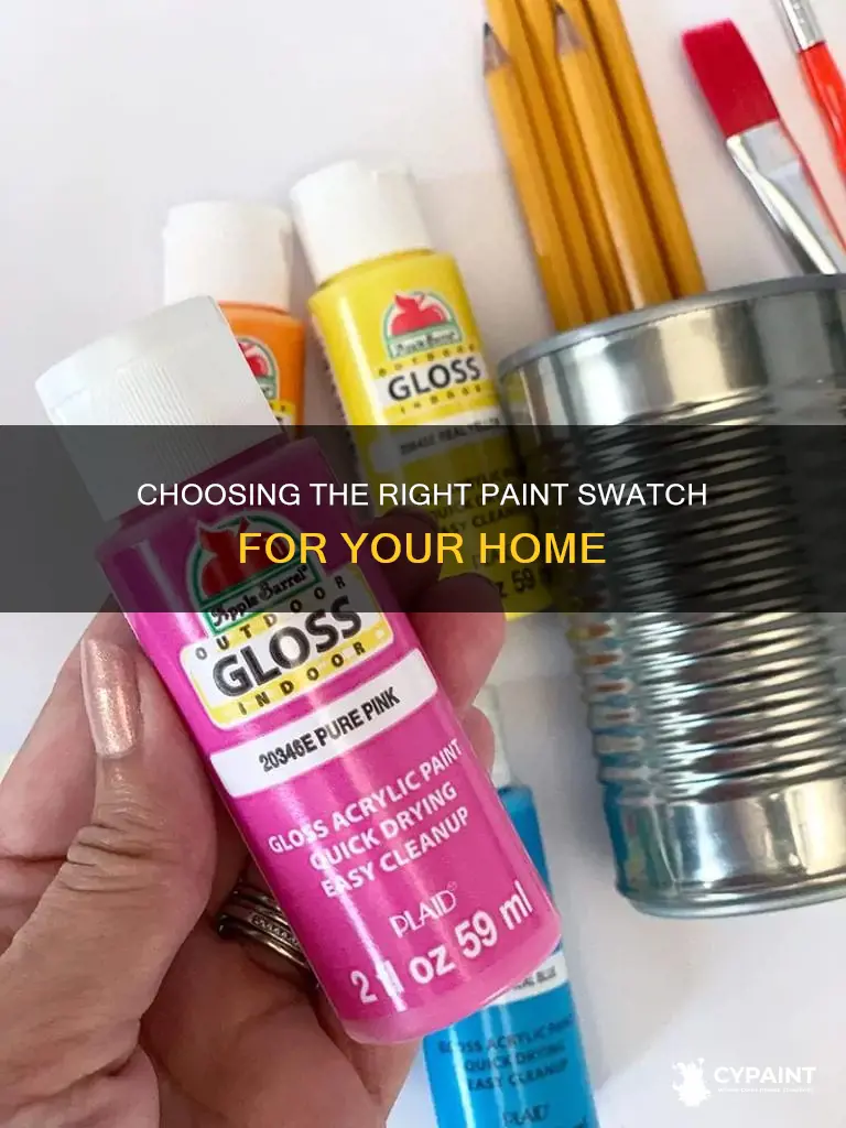 what is that thing that hold swatchse of paint