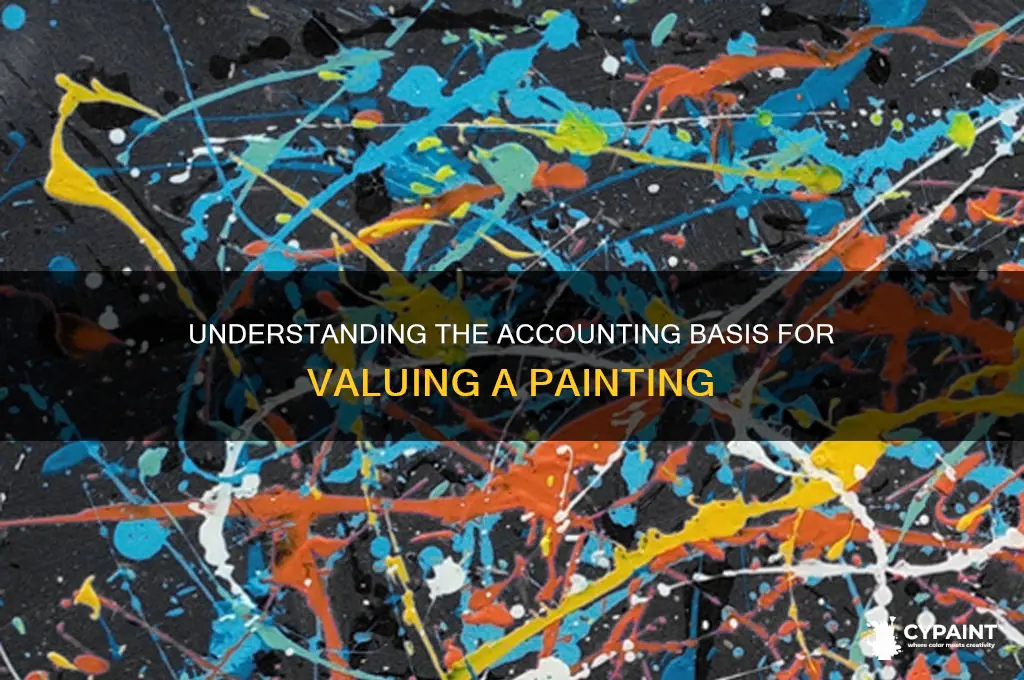 what is the accounting basis of a painting