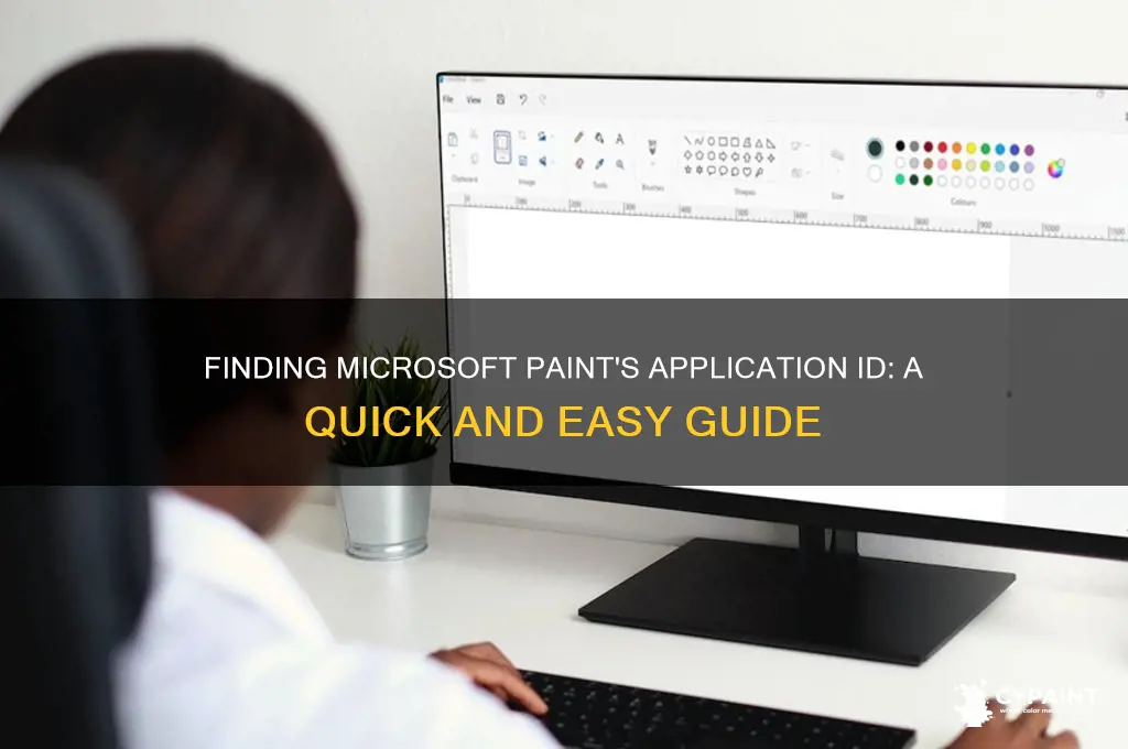 what is the application id for microsoft paint