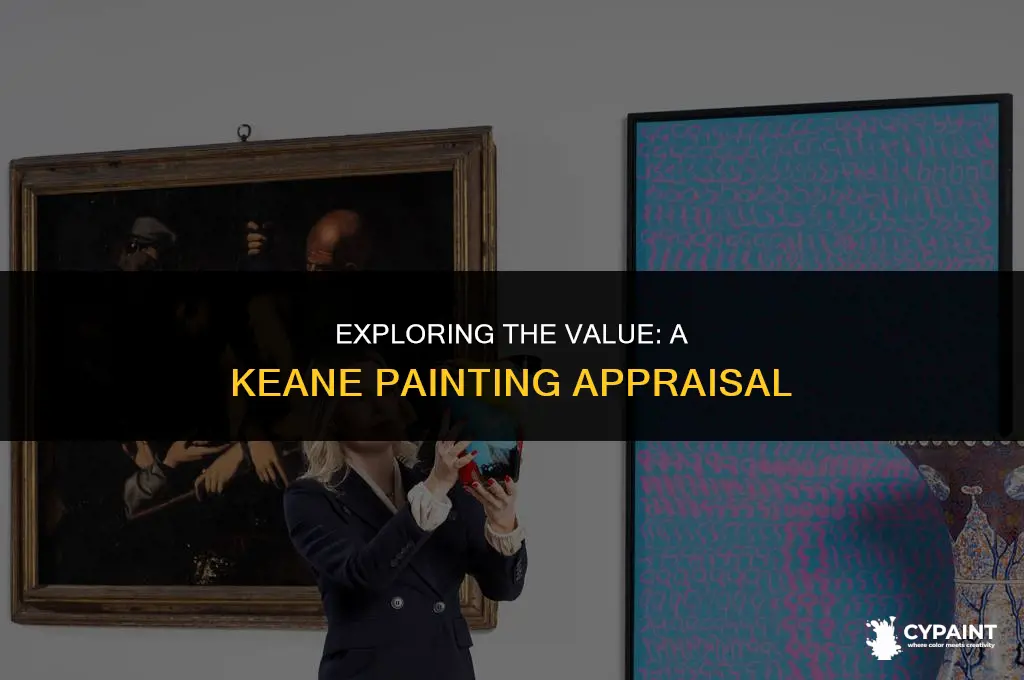 what is the appraisal of a keane painting the caretaker