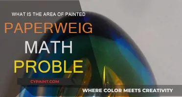 Painted Paperweight Math: What's the Area?
