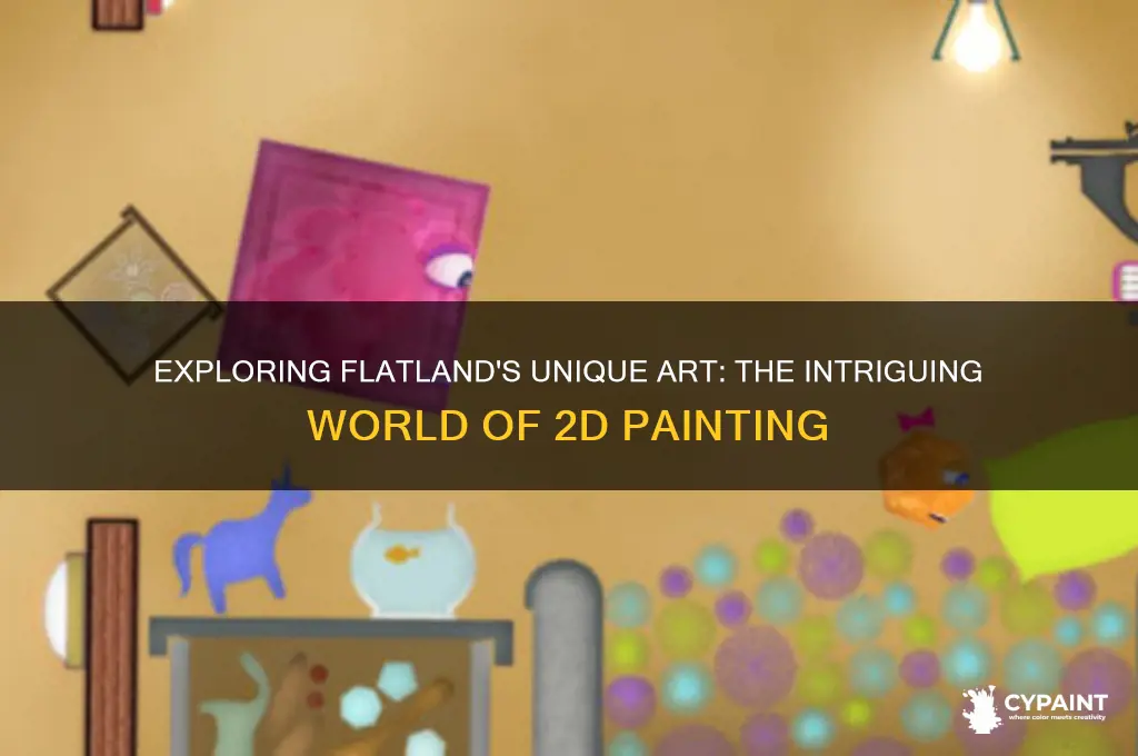 what is the art of painting in flatland