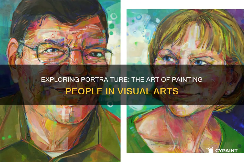 what is the art term for painting people