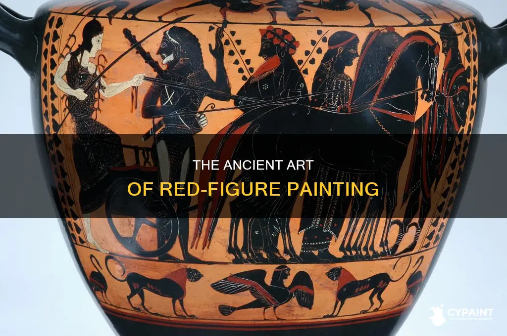what is the art term for red figure painting