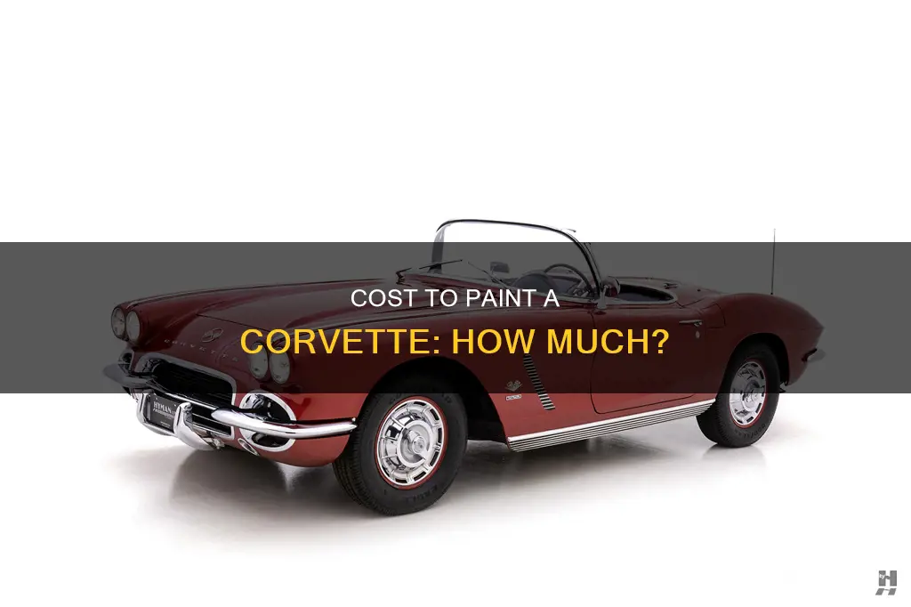 what is the avarage cost to paint a corvette