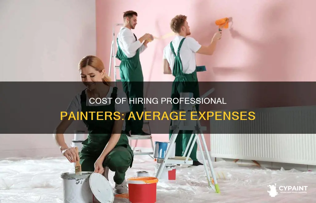what is the average cost for a professional painter