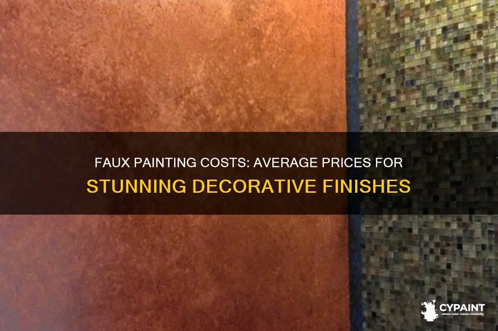 what is the average cost for faux painting