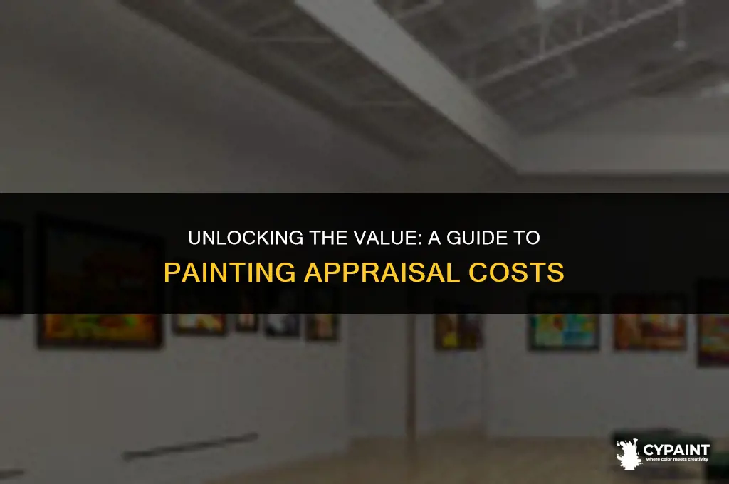 what is the average cost to have a painting appraised