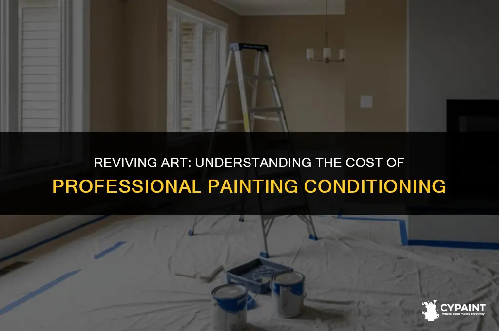 what is the average cost to have a painting conditioned