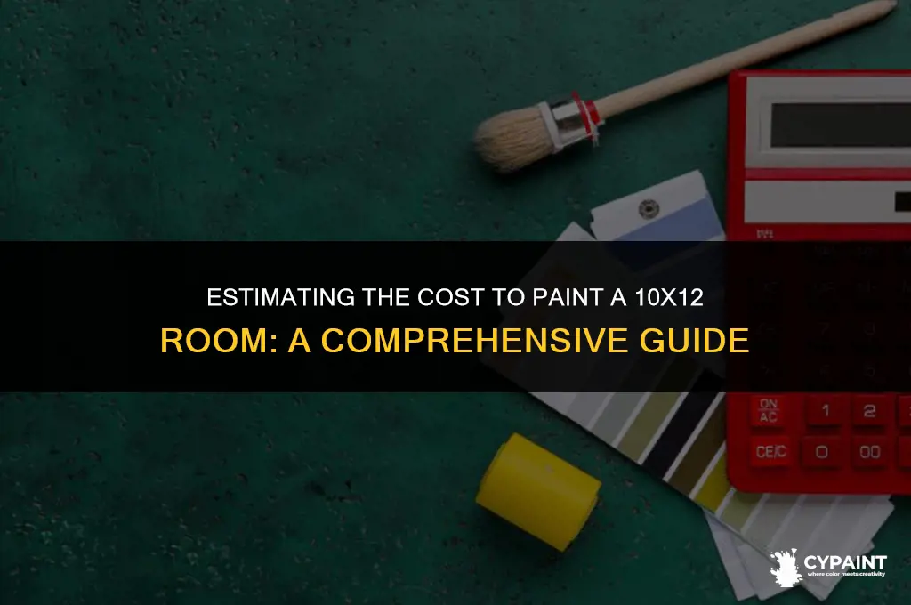what is the average cost to paint a 10x12 room