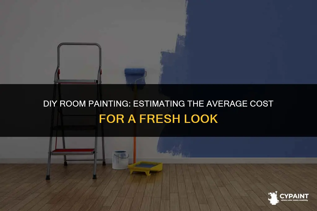 what is the average cost to paint a room diy