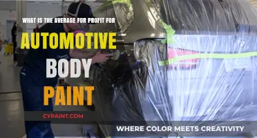 Decoding Profit Margins: The Lucrative World of Automotive Body Paint