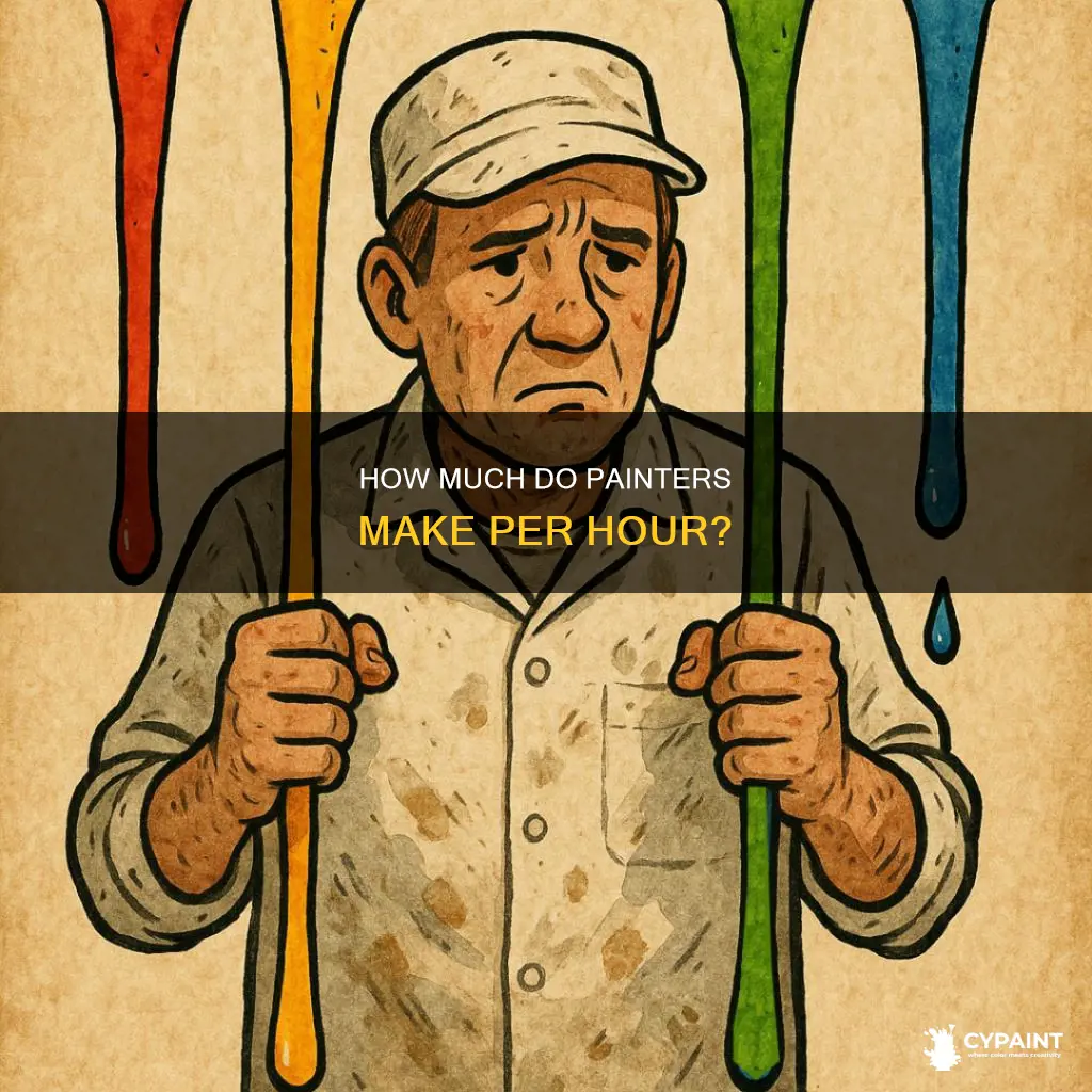 what is the average hourly pay for a painter